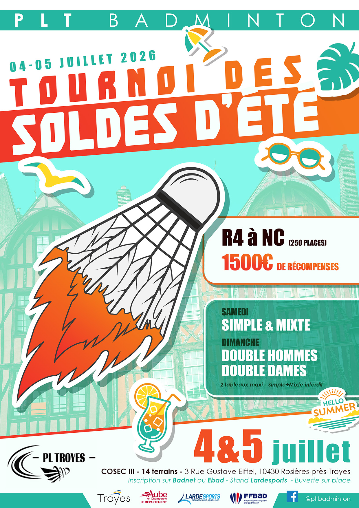 TOURNOI DES SOLDES D'ETE 2026